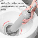 Vacuum High Pressure Toilet Dredge, Style: Arc (Gray White)