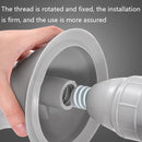 Vacuum High Pressure Toilet Dredge, Style: Arc (Gray White)