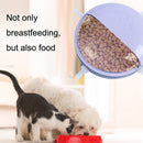 Multi-Mouth Pet Self-sucking Milk Bowl Feeders(Purple)