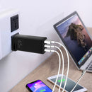 QGeeM QG-CHGAN01 65W 3 In 1 Gallium Nitride PD3.0 Charger, Style: UK Plug (White)