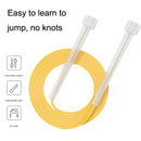 3 PCS Fitness Sports Children Transparent Handle Skipping Rope(Transparent Blue)