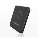 Mobile Phone Wireless Charger For Xiaomi Huawei Samsung iPhone 13 Square 15W-Black