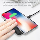 Mobile Phone Wireless Charger For Xiaomi Huawei Samsung iPhone 13 Square 15W-White