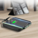 Mobile Phone Wireless Charger For Xiaomi Huawei Samsung iPhone 13 Square 10W-Black