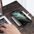 Mobile Phone Wireless Charger For Xiaomi Huawei Samsung iPhone 13 Square 10W-White