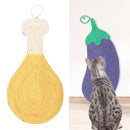 Non-slip and Moisture-proof Scratch Resistant Sisal Cat Scratch Pad(Chicken Leg)