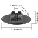 Scooter Fixed Parking Rack Children Bicycle Wheel Pad(Black)