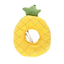 Pet Anti-bite Anti-Lick Ring Soft Cotton Cat Head Cover(Pineapple)