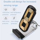 Z01 15W Multifunctional Desktop Wireless Charger with Stand Function, Spec: VIP Cryogenics (Silver)