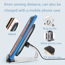 Z01 15W Multifunctional Desktop Wireless Charger with Stand Function, Spec: VIP Cryogenics (Silver)