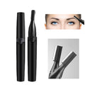 Double Cutter Head Electric Eyebrow Trimmer Epilator Children Hair Clipper(Black)