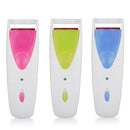3 PCS Electric Eyelash Curler Heating Styling Electric Eyelash Curler(Red)