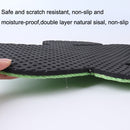 Non-slip and Moisture-proof Scratch Resistant Sisal Cat Scratch Pad(Avocado)