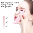 3 PCS Brick Stone Pattern Electric Heated Eyelash Perming Curler(Green)