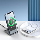 Y56 15W Folding Magnetic Wireless Charging Stand for iPhone 12 and Above(Black)