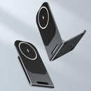 Y56 15W Folding Magnetic Wireless Charging Stand for iPhone 12 and Above(Black)