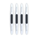 4 PCS Car Door Anti-Static Silicone Airbag Anti-Collision Strip, Colour: White
