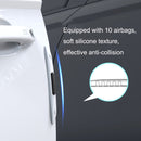 4 PCS Car Door Anti-Static Silicone Airbag Anti-Collision Strip, Colour: White