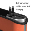 Multifunctional Car Seat Slot Storage Box, Style: USB Without Wireless Charge Type