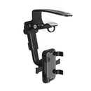 Car Sunshade Multi-function Mobile Phone Holder(Black)