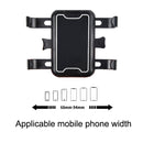 Car Sunshade Multi-function Mobile Phone Holder(Black)