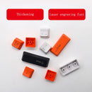 Mechanical Keyboard Laser PBT Keycap Carbon No Words