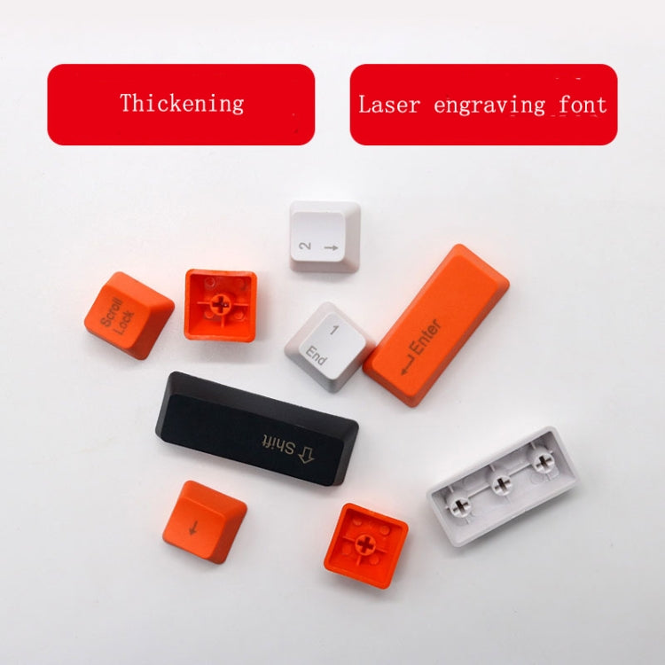 Mechanical Keyboard Laser PBT Keycap Carbon No Words