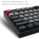 Mechanical Keyboard Laser PBT Keycap Carbon No Words