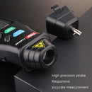 TASI TA8146C Digital Display Tachometer Laser Contact Type Dual-Use Speedometer