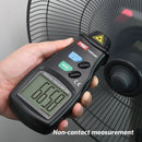 TASI TA8146C Digital Display Tachometer Laser Contact Type Dual-Use Speedometer