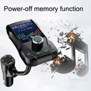 Hands-free Color Screen Car Bluetooth MP3, Style: Regular Version