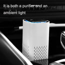 Convenient Deodorant Negative Ion Car Purifier(White)