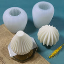 Scented Candle Silicone Mold DIY Handmade Soap Mold, Specification: Multi-star