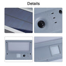 Outdoor Solar Body Sensing LED Lighting Wall Light(White Light)