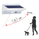 Outdoor Solar Body Sensing LED Lighting Wall Light(White Light)