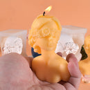 Aromatherapy Plaster Mold Rose Beauty Candle Silicone Mold, Style: Cover Eyes