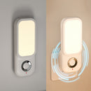 Bedroom Light Control Infrared Human Body Sensor Light: Specification: EU Plug (Gold Ring)