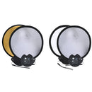 30cm Double-sided Beauty Photo Live Broadcast Fill Light Board with Storage Box(Gold + Silver )