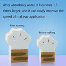 2 PCS Long Cat Claw Wet and Dry Use Puff with Storage Box(01)