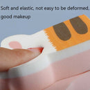 2 PCS Long Cat Claw Wet and Dry Use Puff with Storage Box(01)