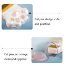 2 PCS Long Cat Claw Wet and Dry Use Puff with Storage Box(01)
