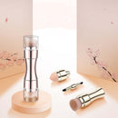 4 In 1 Retractable Metal Makeup Brush(Gold)