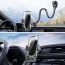 Mirror Long Rod Suction Cup Car Gravity Bracket Universal Central Control Station Phone Bracket(H4S-S1L)