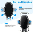 Mirror Long Rod Suction Cup Car Gravity Bracket Universal Central Control Station Phone Bracket(H4S-S1L)