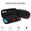CHKJOK GH1731 Game Console Hard Shell EVA Protective Case For Nintendo Switch OLED(Black)