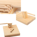 2 PCS Log Glasses Display Storage Rack 1 Row 3 Pairs
