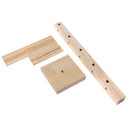 2 PCS Log Glasses Display Storage Rack 1 Row 4 Pairs