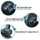 Car Navigation Rack Car Suction Cup Outlet Multi-Function Mobile Phone Frame(H6-S01 Black)