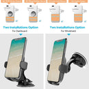 Car Navigation Rack Car Suction Cup Outlet Multi-Function Mobile Phone Frame(H6-S01 Black)