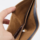 Baellerry BLR1152 Men Short Wallet Vintage Frosted Two Fold Wallet(Gray Horizontal)